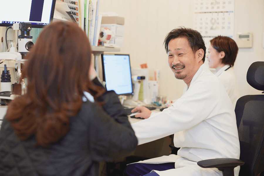 スタッフからも患者さんからも信頼される院長